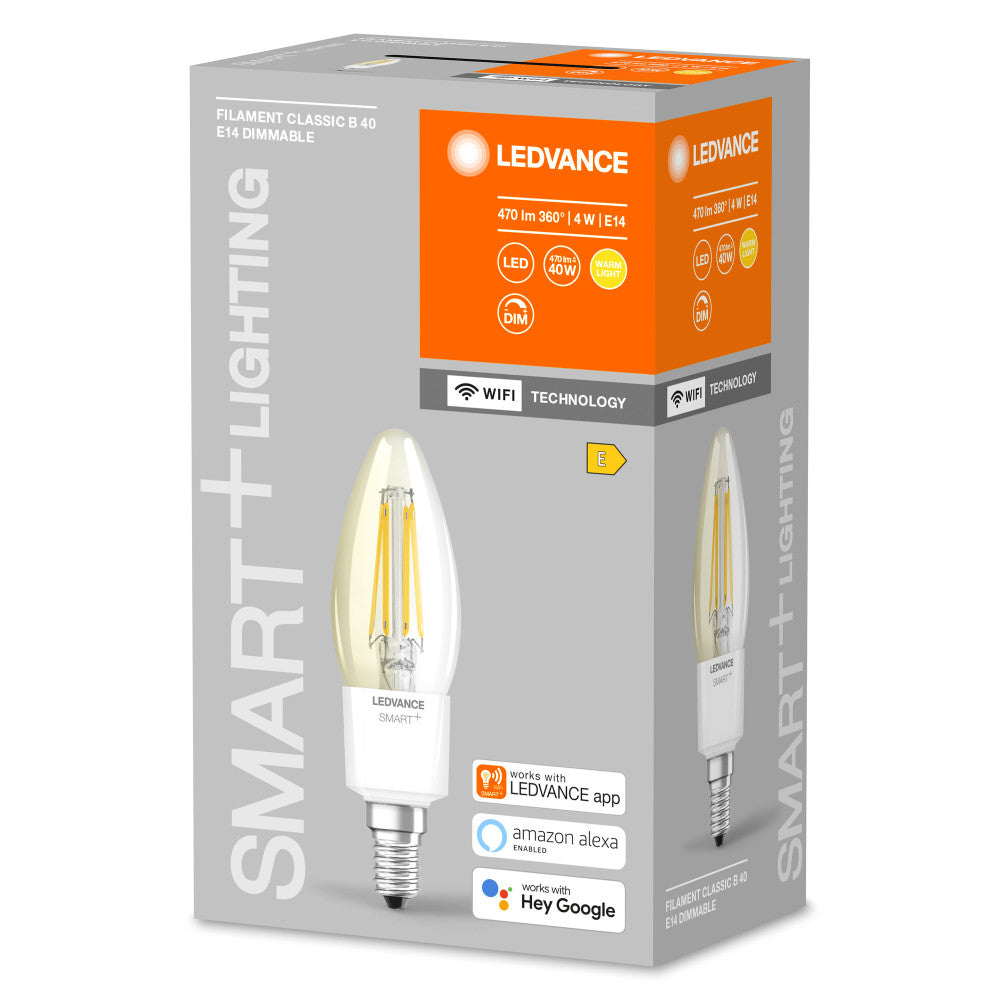 Bombilla LED Ledvance "SMART" E14 4W 470Lm 2700K 300º IP20 Regulable — Vetonek (2)