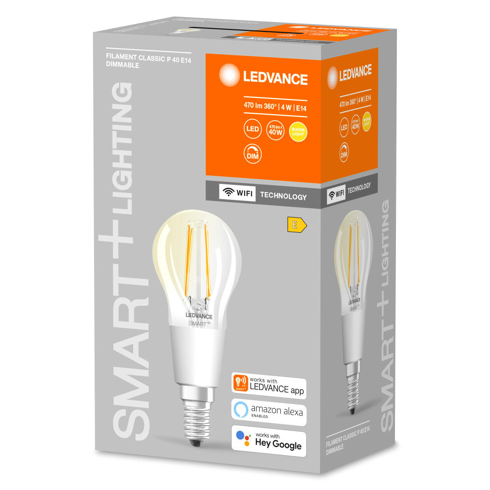 Bombilla LED Ledvance "SMART" E14 4W 470Lm 2700K 300º IP20 Regulable — Vetonek (2)