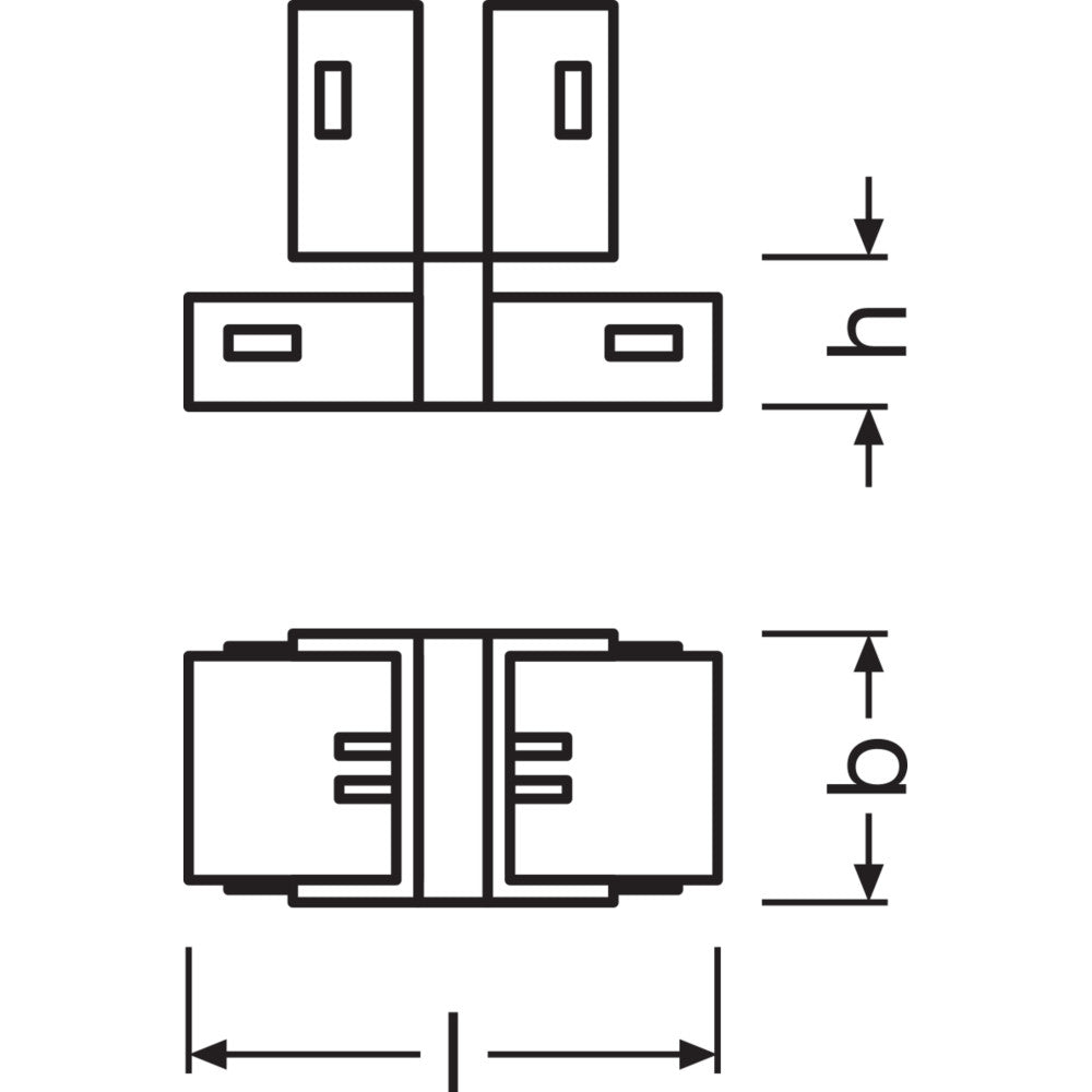 Conectores para tiras LED Ledvance PFM/VAL (Paquete de 2) — Vetonek (4)