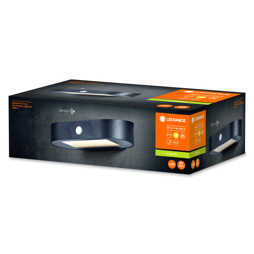 Luminaria LED de exterior Ledvance "Endura" con sensor, 4W, 380Lm, 3000K, IP44 — Vetonek (2)