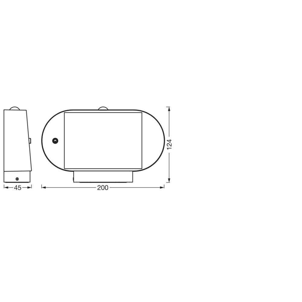 Luminaria LED de exterior Ledvance "Endura" con sensor, 4W, 380Lm, 3000K, IP44 — Vetonek (3)