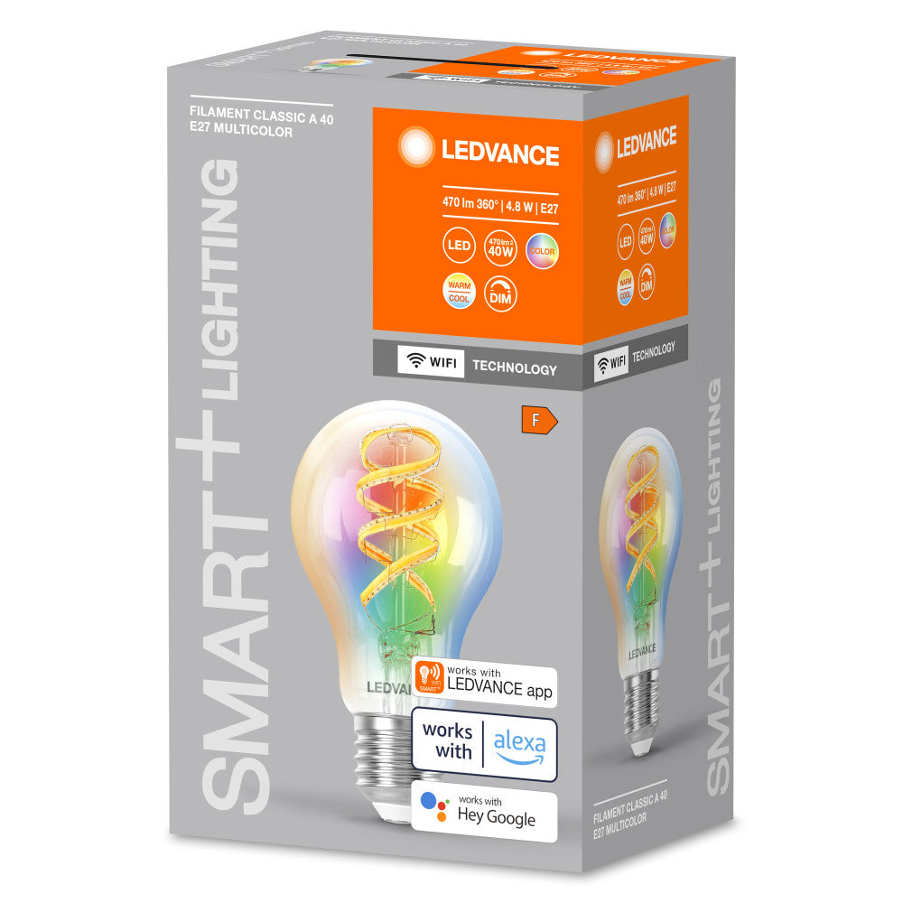 Bombilla LED Ledvance "SMART" E27 4,8 W 470 lm 2700…6500 K 320º IP20 Regulable — Vetonek (2)