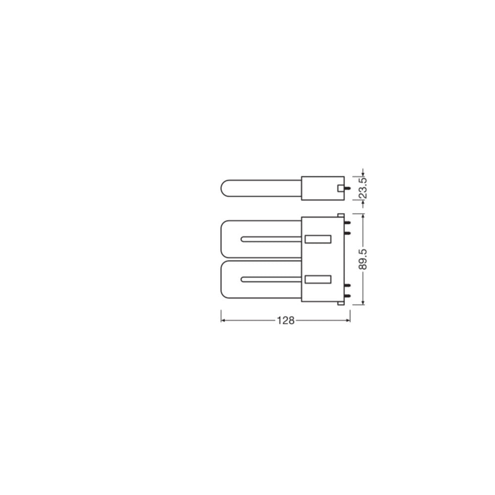 Lámpara LED Ledvance/DULUX IP20 — Vetonek (2)