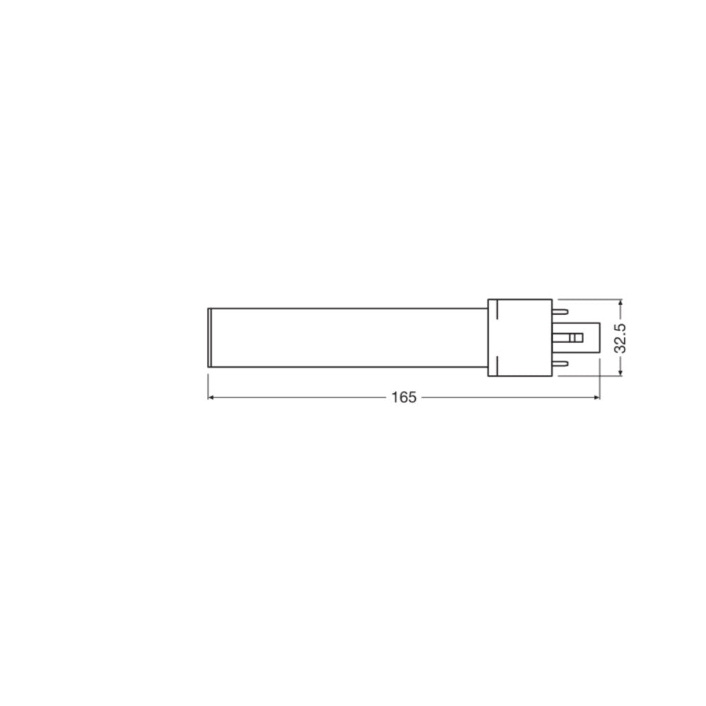 Lámpara LED Ledvance/DULUX G23 4W 500Lm 3000K 120º IP20 — Vetonek (3)