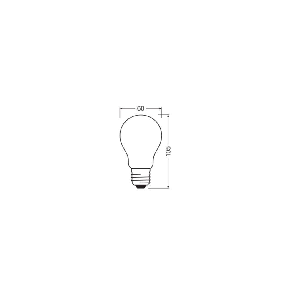 Bombilla LED Ledvance/Osram "Classic" E27 IP20 — Vetonek (7)