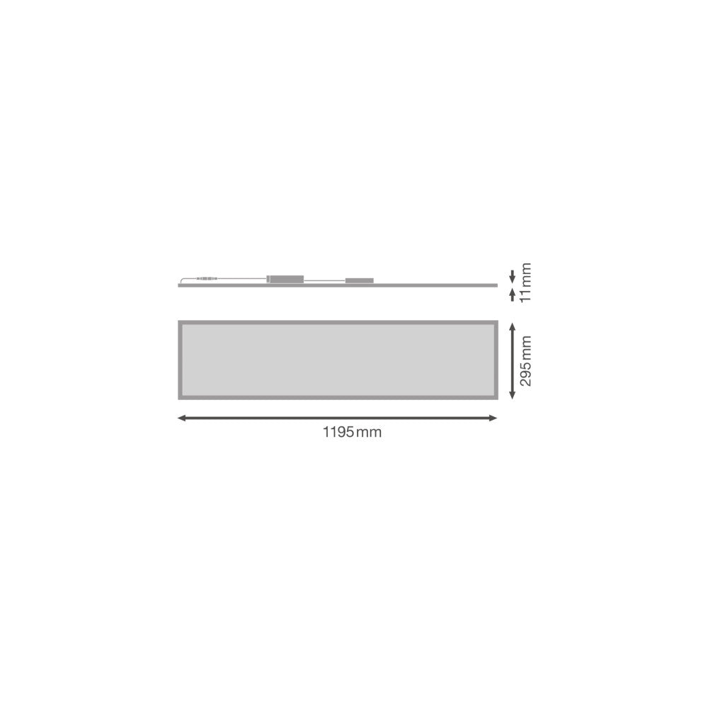 Panel LED Ledvance 33 / 28 / 24W 4320 / 3640 / 3120Lm 4000K 110º IP40/IP20 — Vetonek (3)