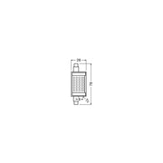 Bombilla LED Ledvance/Osram "Special" R7s 11,5 W 1521 lm 2700 K 300º IP20 — Vetonek (2)