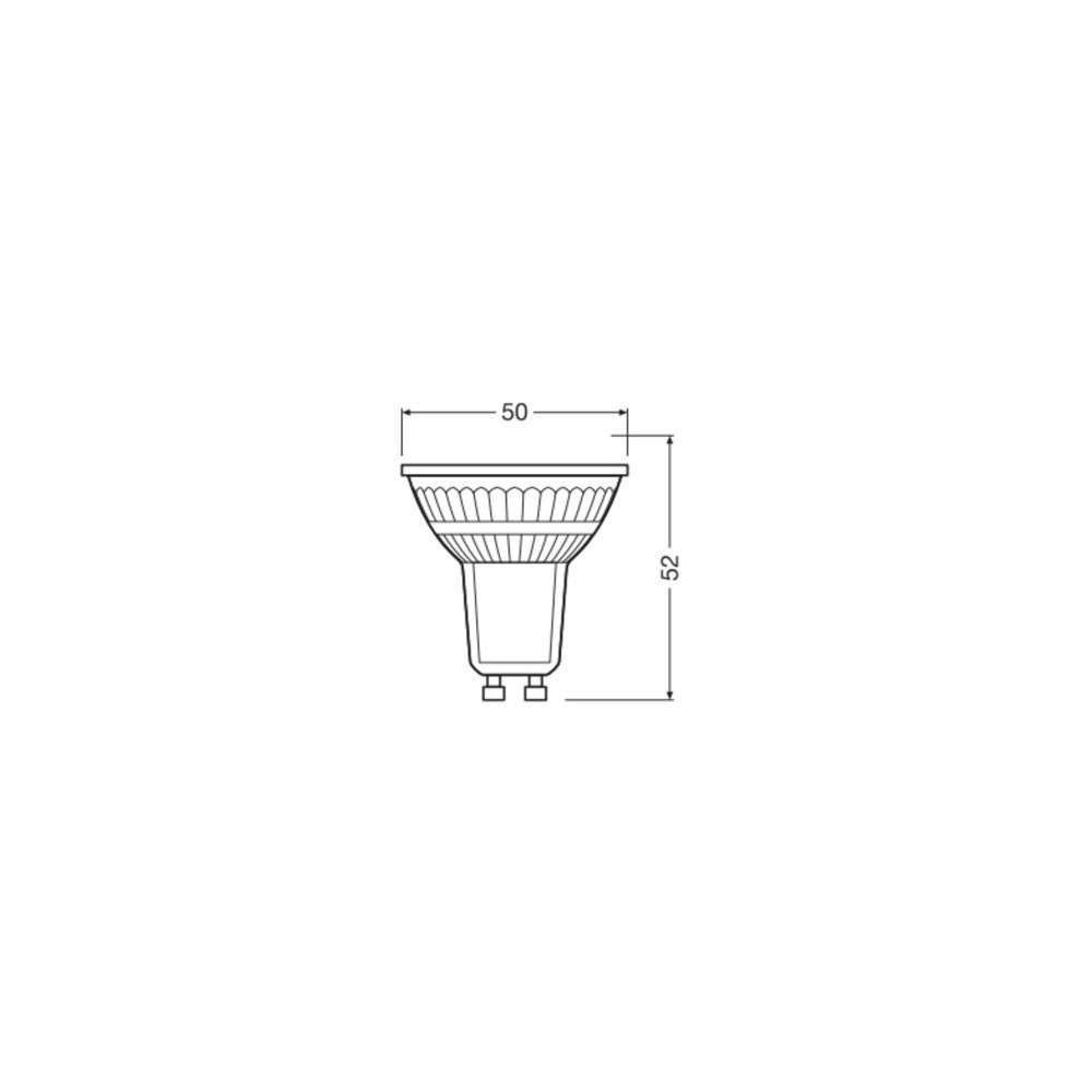 Ledvance/Osram Bombilla LED Spot GU10 6,9W 620Lm 6500K 120º IP20 — Vetonek (2)