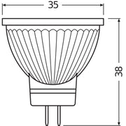 Ledvance/Osram Bombilla LED Spot GU4 2,5W 184Lm 4000K 36º IP20 — Vetonek (2)