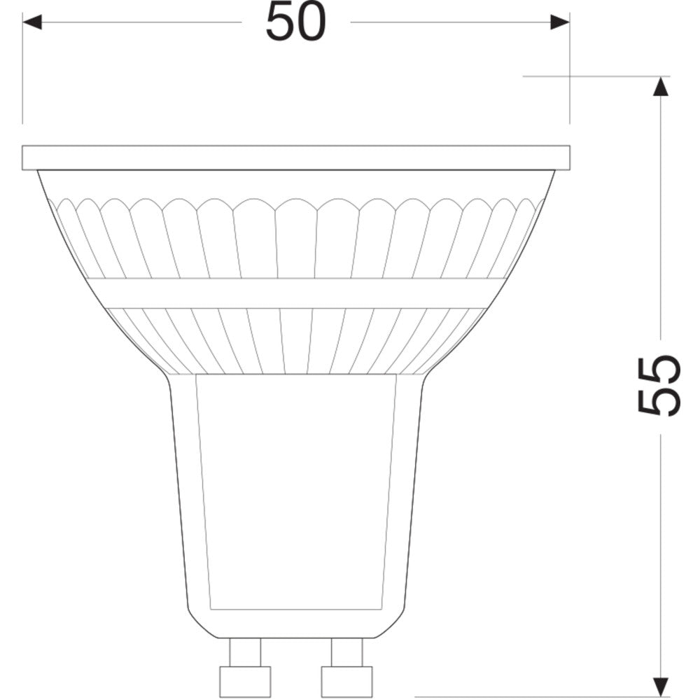 Bombilla LED Ledvance/Osram GU10 2W 360Lm 2700K 36º IP20 — Vetonek (3)