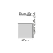Panel LED LEDVANCE 36W 4320Lm 4000K 120° IP54/IP20 — Vetonek (3)