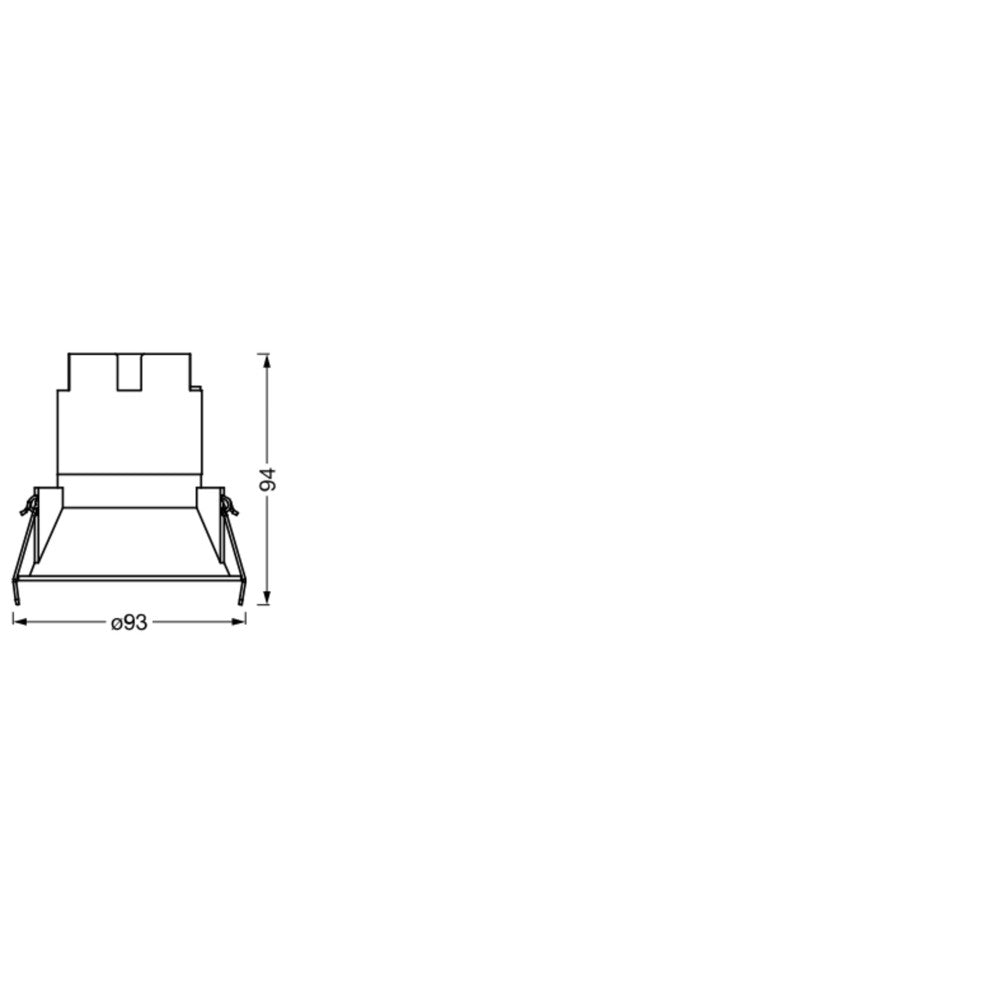 Foco LED Ledvance 10W 700Lm 3000K 30º IP20/IP20 — Vetonek (3)