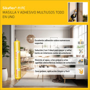 mastic colle multiusages pour la maison tout en un