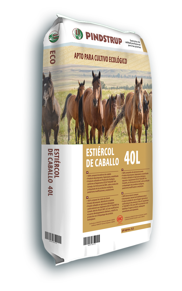 Saco de estiércol de caballo Mineravi de 40 litros