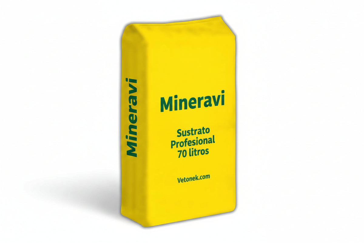 Saco de sustrato profesional Mineravi de 70 litros