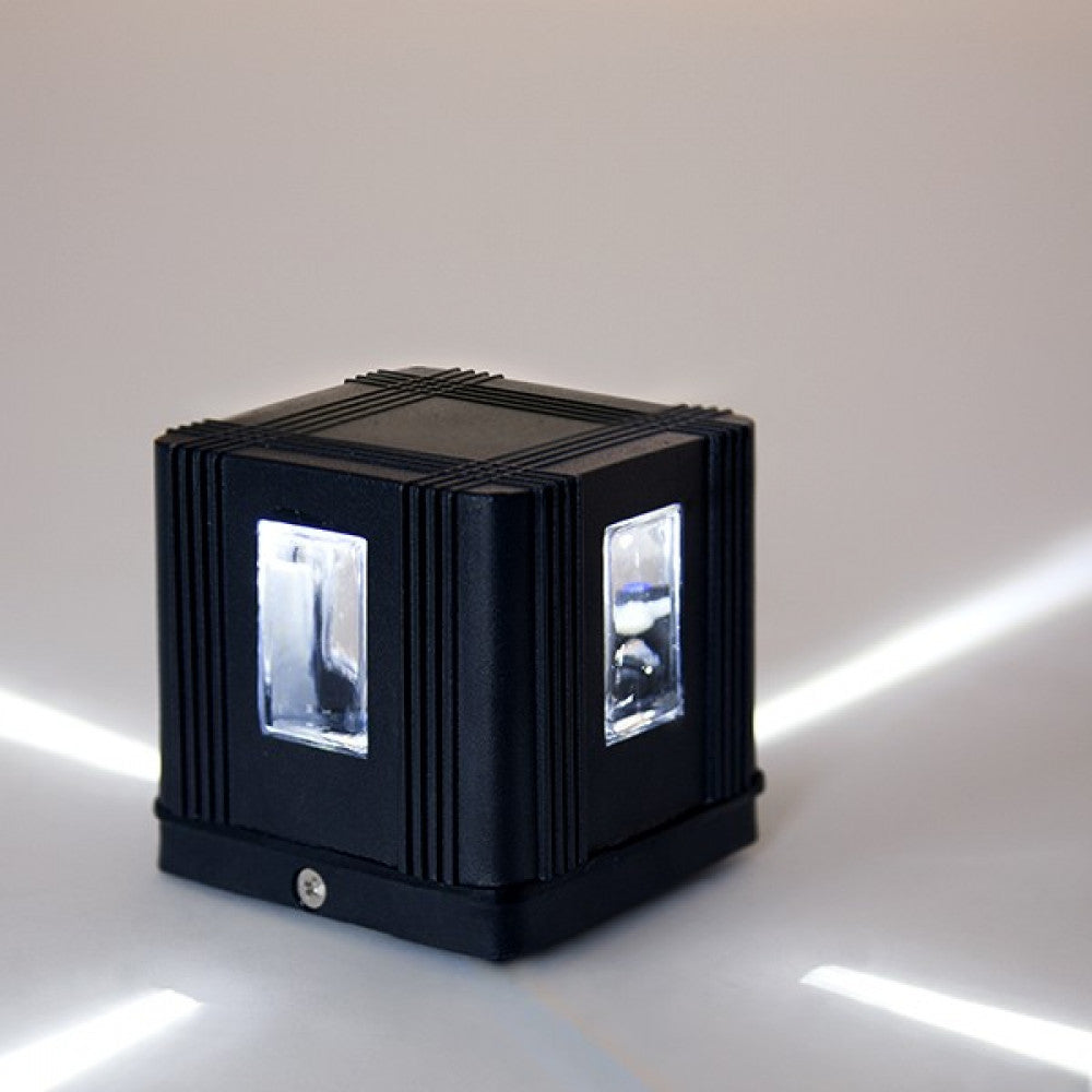 Aplique de Pared LED IP65 Cross 4W 300Lm Madelyn — Vetonek