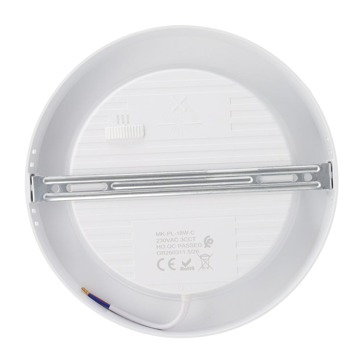 Plafón LED Circular 3CCT (Tonalidad Luz Ajustable) IP20 — Vetonek (4)