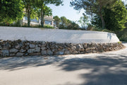 Murete curvo con Muro Foncea