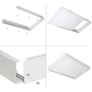 Marco Instalación Superficie Panel LED 60X30cm — Vetonek