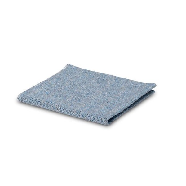 Chiffon en maille bleu double 34x38 cm - Pack de 12 unités Vetonek