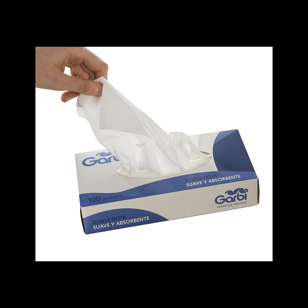 Pañuelos faciales dobles suaves y absorbentes - Pack 40 cajas Vetonek