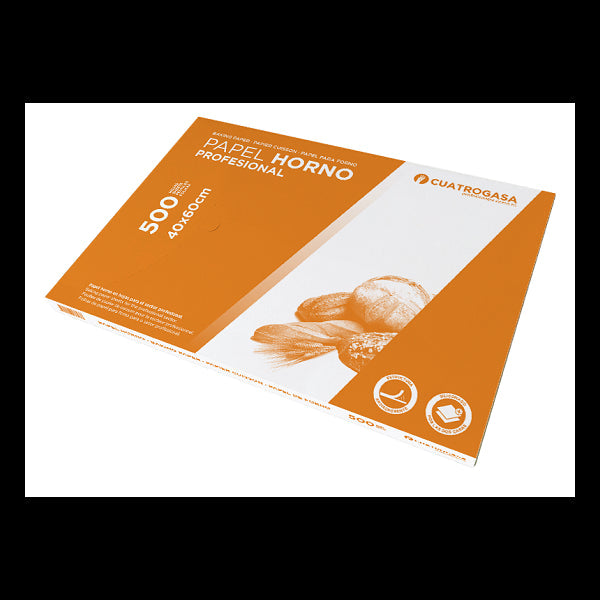 Papel de horno cortado profesional - Resma de 500 láminas Vetonek