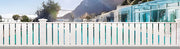Paravientos Lardero en colocación lineal
