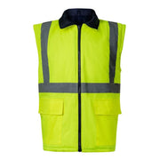 Parka 4 en 1 bicolor de alta visibilidad Velilla 306003, detalle - Vetonek