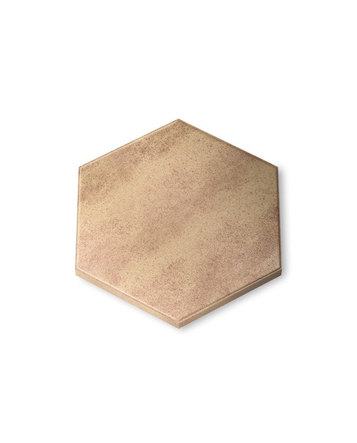 Losa Hexagonal Laguardia de hormigón, pavimento de gran formato con cantos biselados - Vetonek