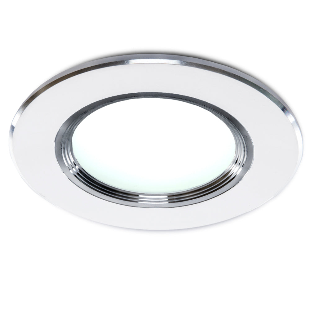 Foco Downlight LED 5W 400Lm 6000ºK Aro Plateado — Vetonek (2)