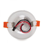 Foco Downlight LED 5W 400Lm 6000ºK Aro Plateado — Vetonek (5)