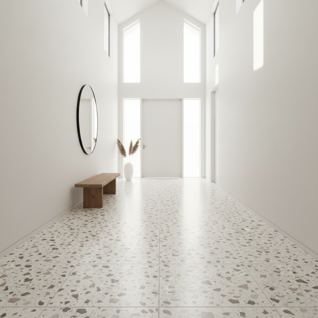 Carreaux de terrasse et d'extérieur pour porche : bois, porcelain, clic et gazon - Vetonek