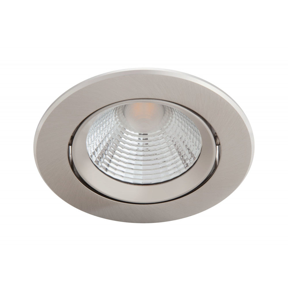 Pack 3 Downlight LED Philips "Sparkle" Circular 5,5W 350Lm Niquelado 2700K — Vetonek