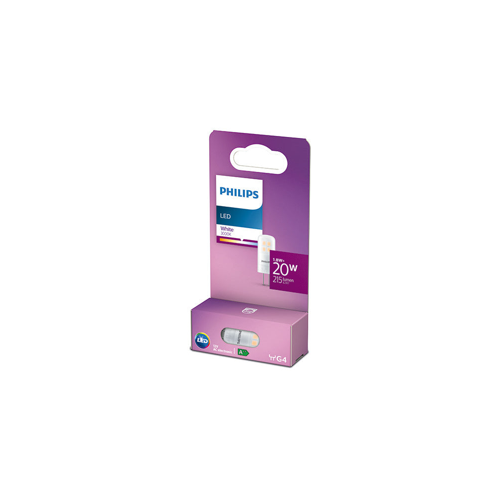 Bombilla LED Philips G4 12V 1.8W 215Lm 3000K — Vetonek
