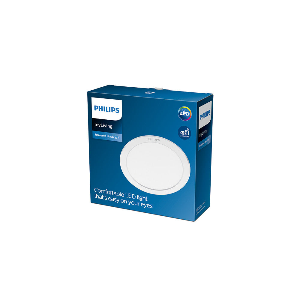 Downlight LED Philips "Diamond Cut" Circular 13W 1100Lm Blanco 3000K — Vetonek (2)