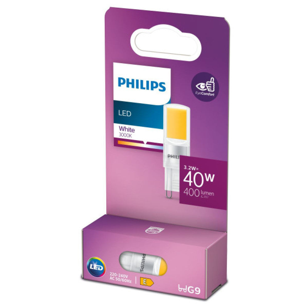 Bombilla LED Philips/Signify G9 G9 3,2W 400Lm 3000ºK — Vetonek