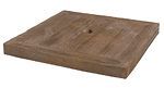 Pie de Sombrilla Quel de hormigón imitación madera