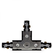 Conector T Carril Bifásico Negro — Vetonek (3)