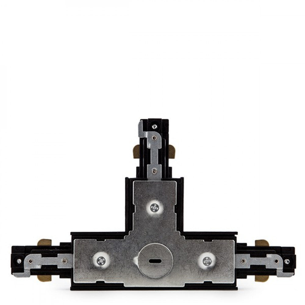 Conector T Carril Bifásico Negro — Vetonek (3)