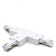 Conector T Carril Bifásico Blanco — Vetonek
