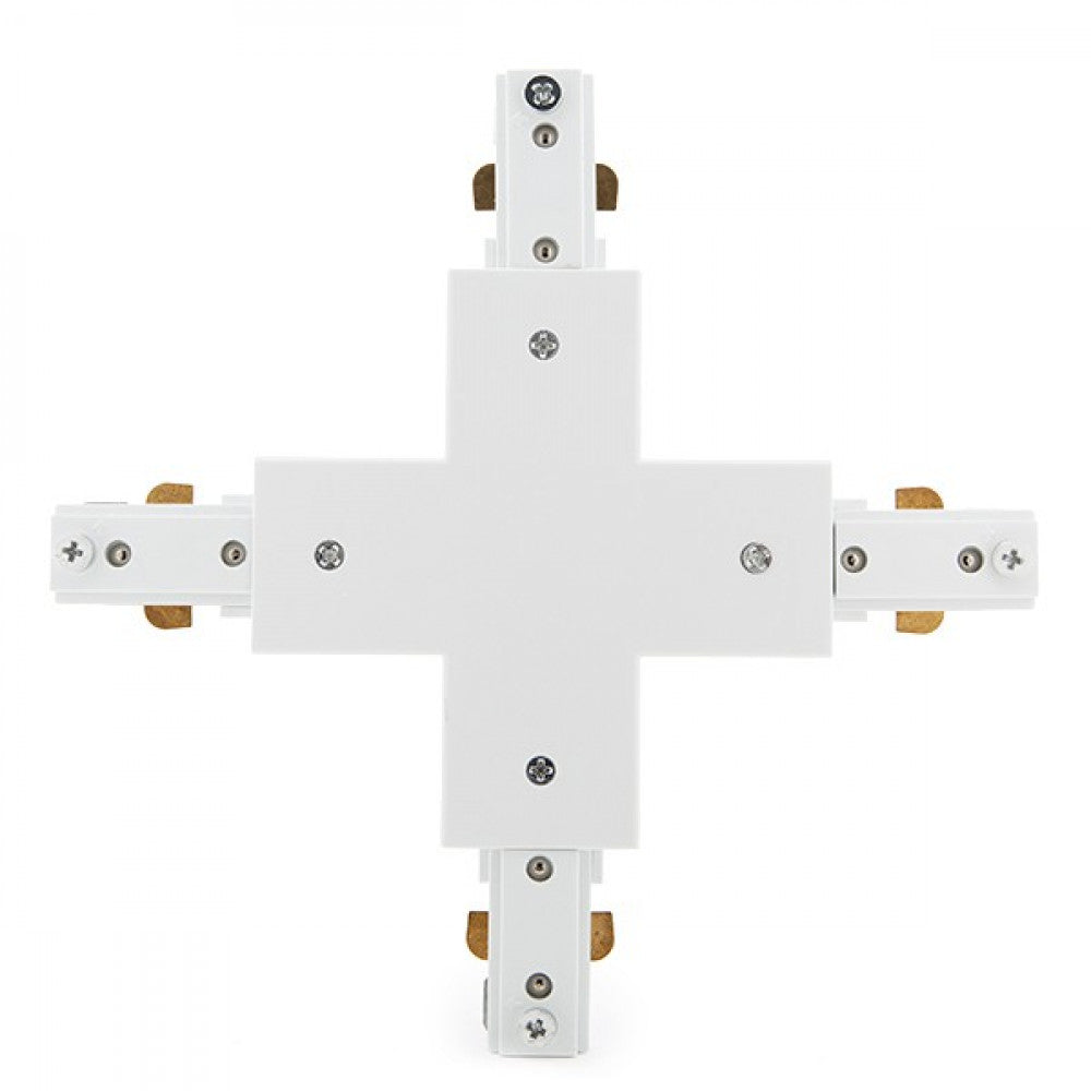 Conector X Carril Bifásico Blanco — Vetonek (3)