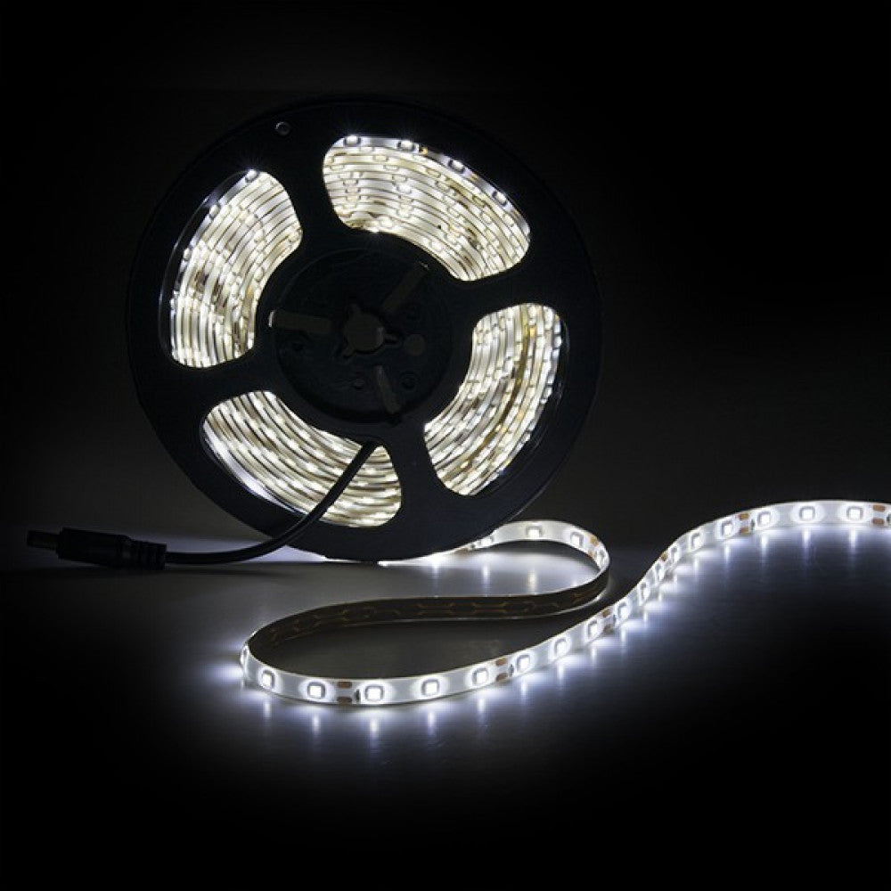 Tira de 300 LEDs 24W 1.200Lm CRI85 6000ºK SMD3528 12VDC IP65 x5M — Vetonek (3)