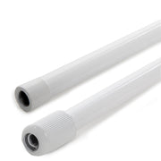 Barra Suspensión Extensible Carril Focos LED 75 ► 150cm - Blanco — Vetonek (3)