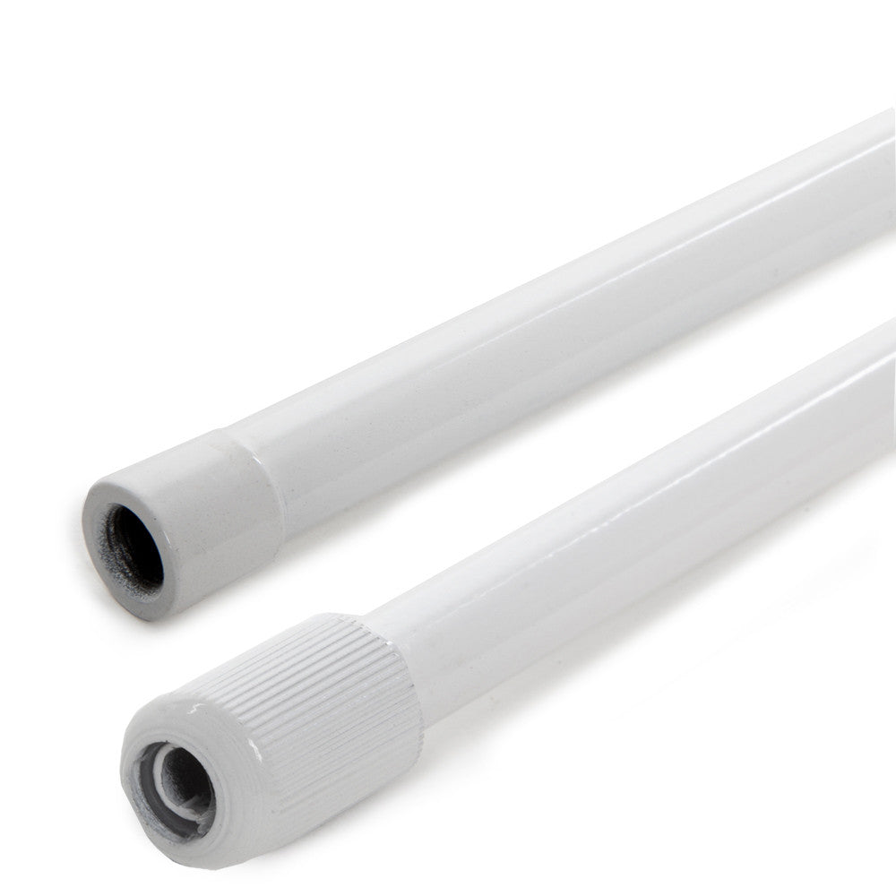 Barra Suspensión Extensible Carril Focos LED 75 ► 150cm - Blanco — Vetonek (3)