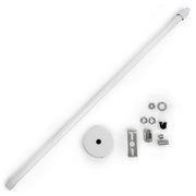 Barra Suspensión Extensible Carril Focos LED 50 ► 100cm - Blanco — Vetonek