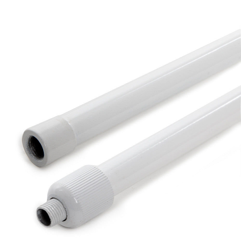 Barra Suspensión Extensible Carril Focos LED 50 ► 100cm - Blanco — Vetonek (2)