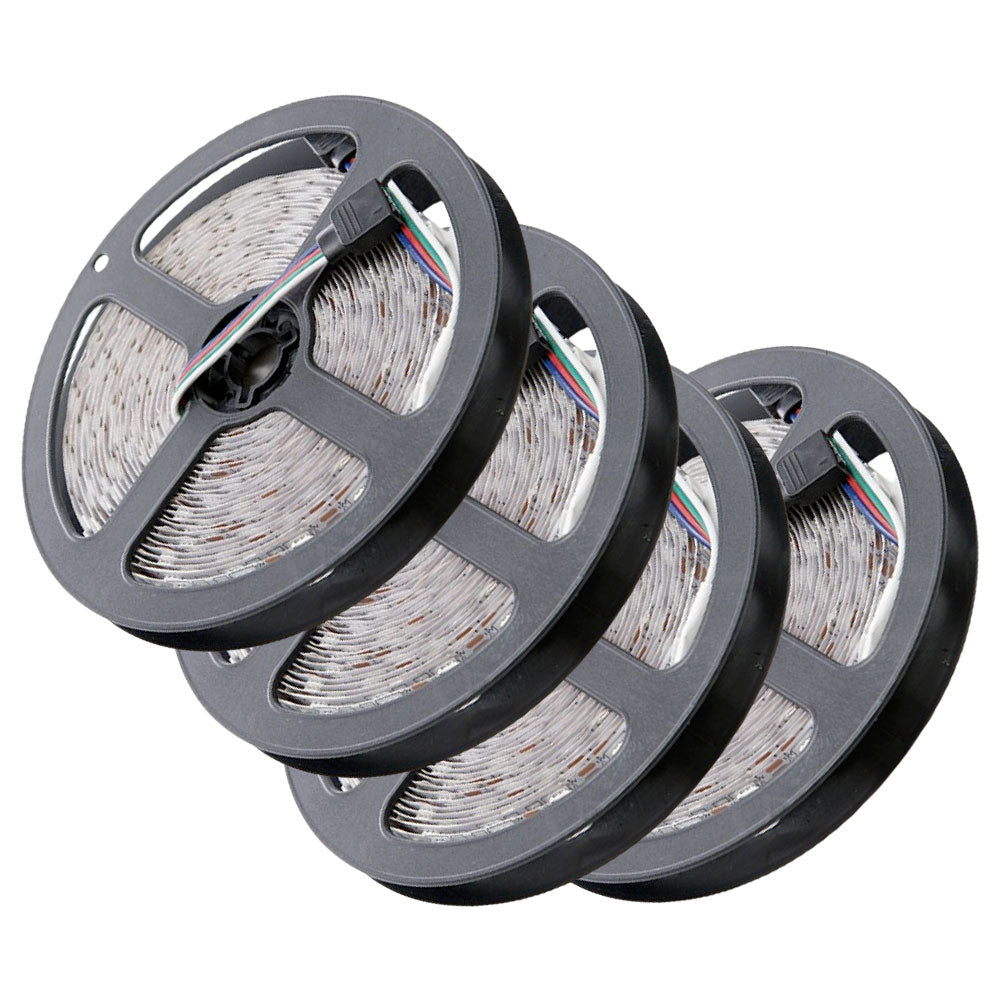 Pack 4 Tiras LED 72W 4200Lm 300 X SMD5050 12VDC IP33 x5M — Vetonek (3)