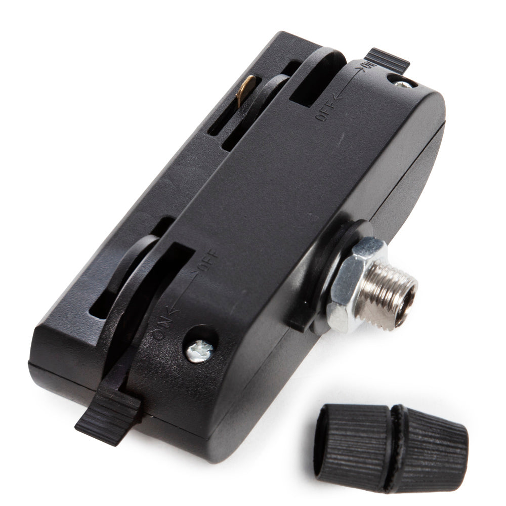Adaptador Carril Monofásico Negro — Vetonek (2)