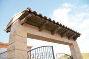 Alero forrado con Placa Hormilla imitación madera