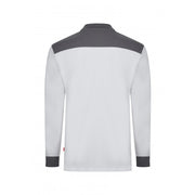 Polo stretch bicolor manga larga Velilla 105529S vista trasera - Vetonek